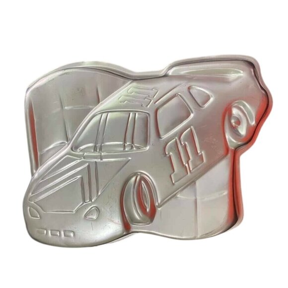 Vintage Wilton Race Car Baking Pan Boy Kids Birthday Party Cake Novelty - Picture 3 of 4